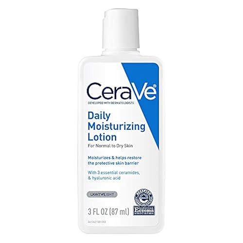 CeraVe Daily Moisturizing Lotion | 3 Ounce | Face & Body Lotion for Dry Skin with Hyaluronic Acid | Packaging May Vary Beauty & Personal Care CeraVe