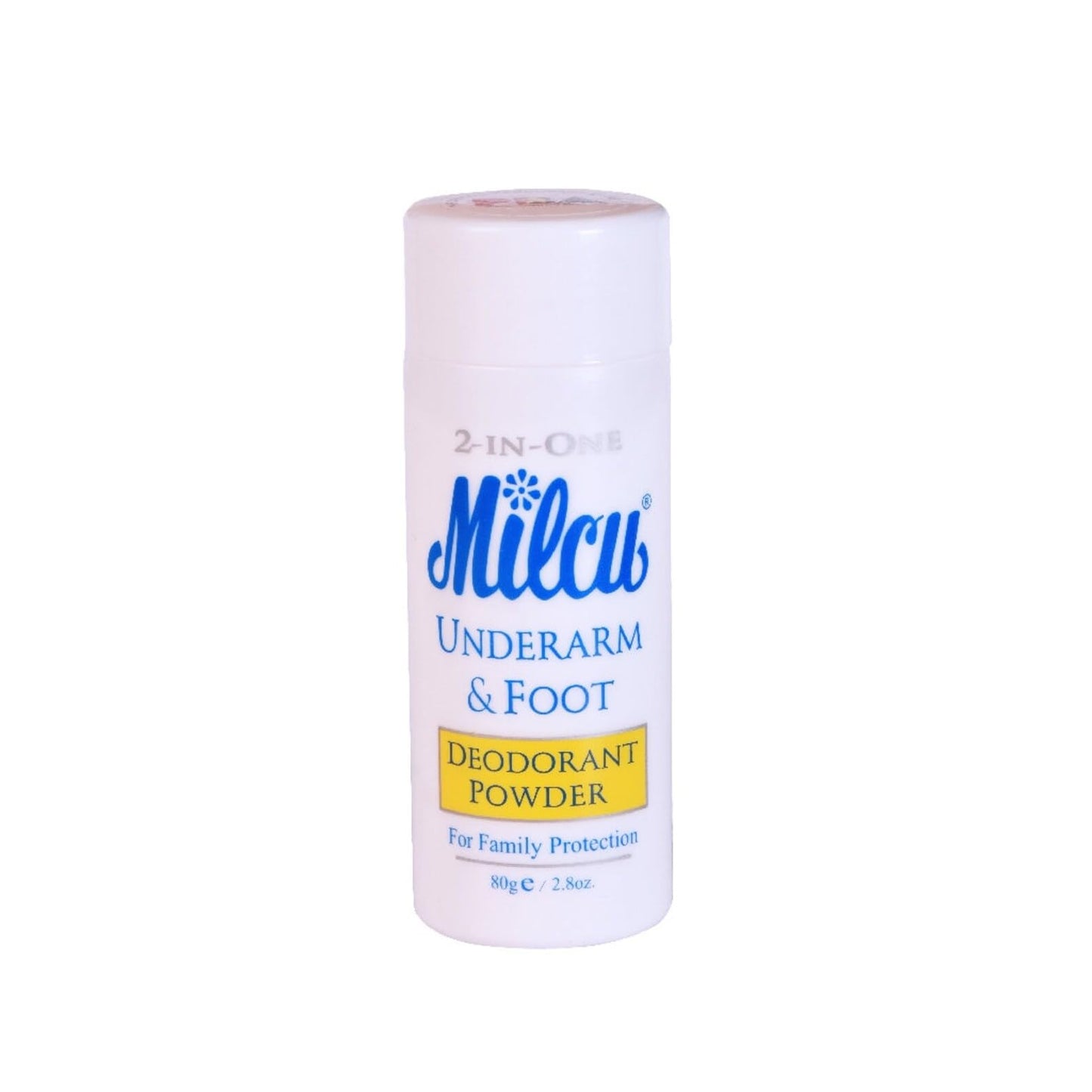 Milcu Underarm & Foot Deodorant Powder 80 grams Large Size by Milcu Beauty and Personal Care Milcu