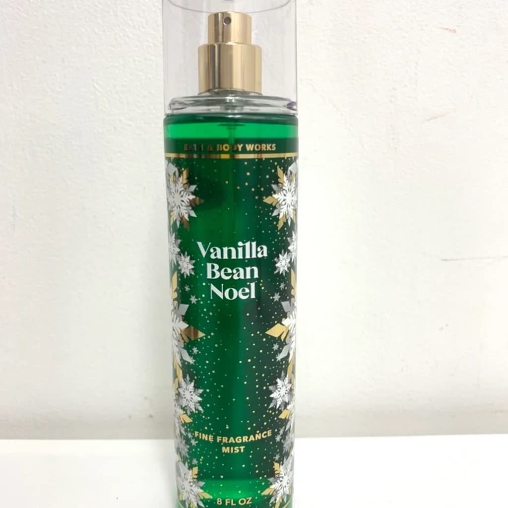 Bath and Body Works Holiday Traditions Vanilla Bean Noel Fine Fragrance Mist, 8.0 Fl Oz Beauty & Personal Care Bath & Body Works