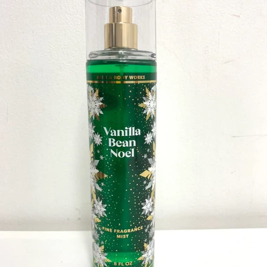 Bath and Body Works Holiday Traditions Vanilla Bean Noel Fine Fragrance Mist, 8.0 Fl Oz Beauty & Personal Care Bath & Body Works