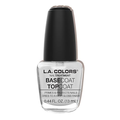 L.A. COLORS Base Coat/Top Coat Treatment, Base Coat/Top Coat CNP195 Beauty & Personal Care L.A. COLORS