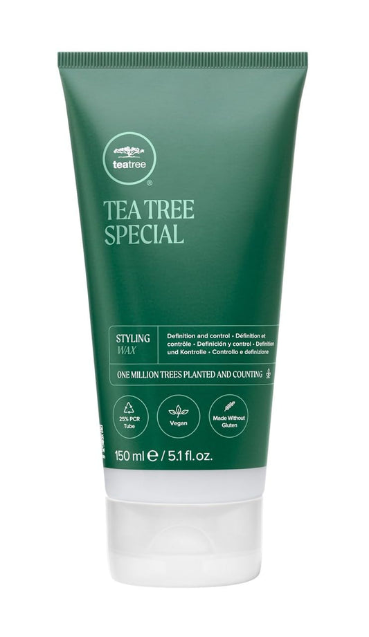Tea Tree Styling Wax, Adds Definition + Hold, For All Hair Types, 5.1 fl. oz. Beauty & Personal Care Tea Tree