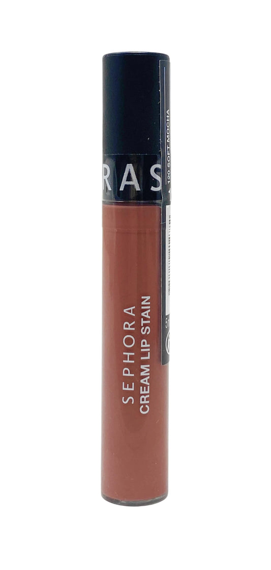 SEPHORA Collection Cream Lip Stain - 120 Soft Mocha (matte pink nude) 0.16 oz. / 5 mL Beauty & Personal Care SEPHORA