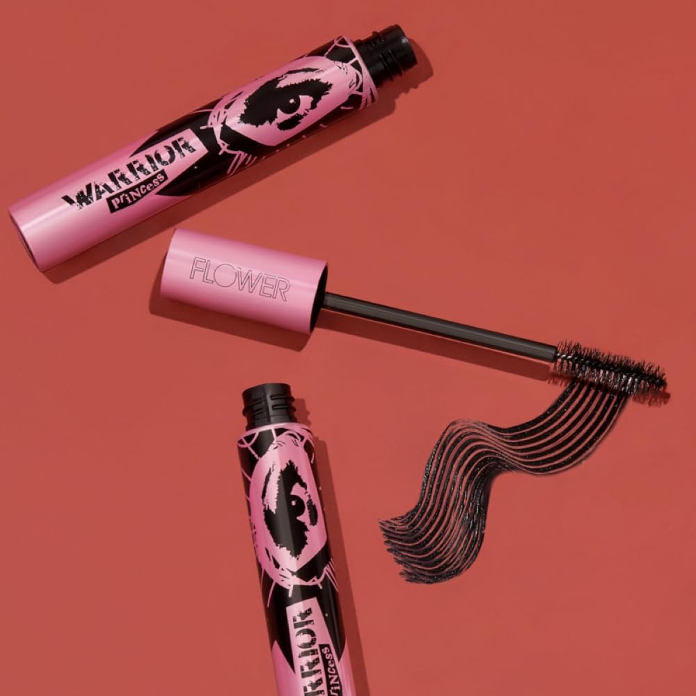 FLOWER Beauty By Drew Barrymore Volumizing Mascara - Warrior Princess - With Clump Free Technology for Lash Lengthening + Lash Lifting + Curling Beauty & Personal Care FLOWER BEAUTY