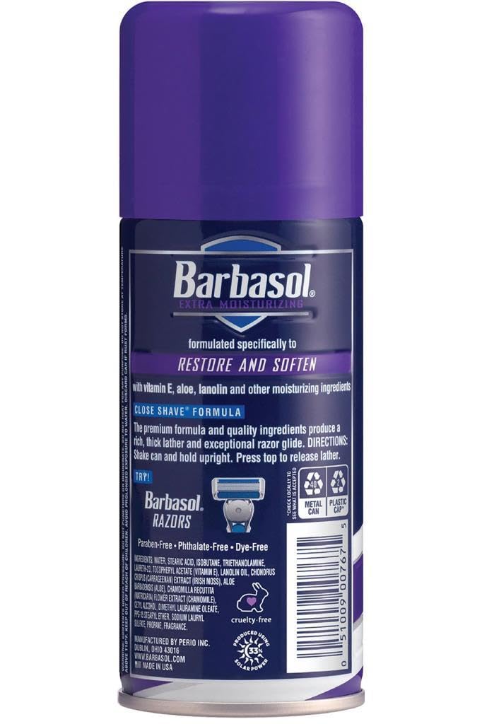 PERIO PROD Barbasol Moisturizing Shave Cream 7 Oz Beauty & Personal Care Barbasol