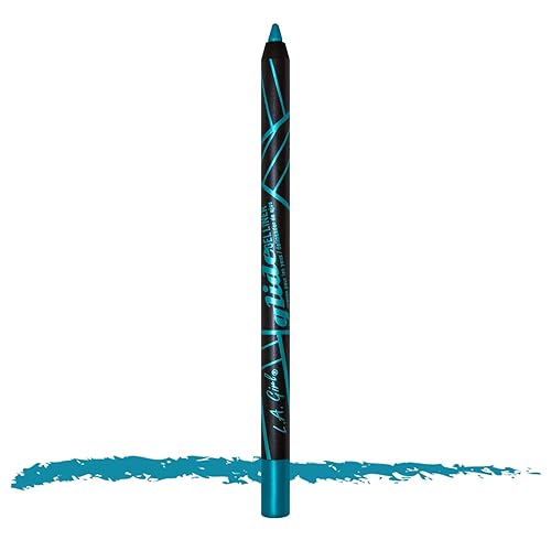L.A. Girl Glide Gel Eyeliner Pencil, Mermaid Blue GP364 Beauty & Personal Care L.A. Girl