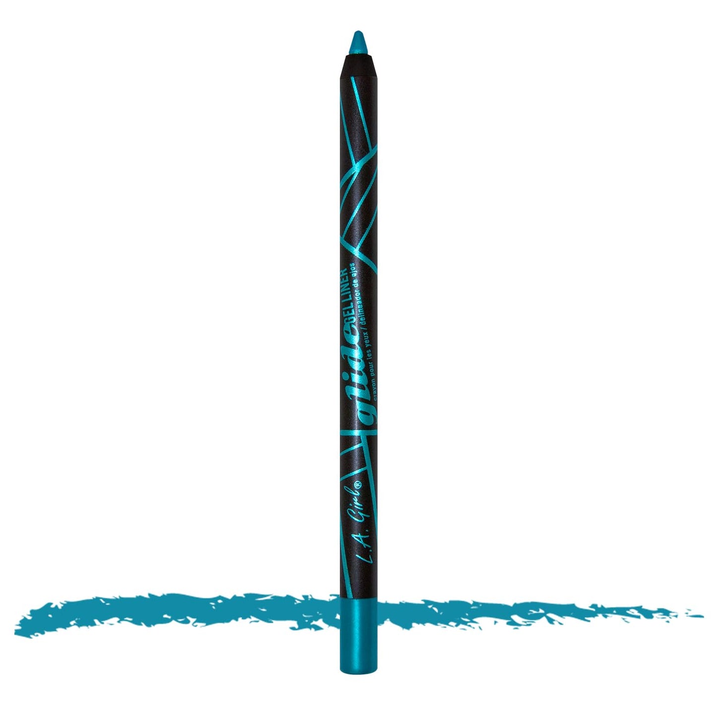 L.A. Girl Glide Gel Eyeliner Pencil, Mermaid Blue GP364 Beauty & Personal Care L.A. Girl