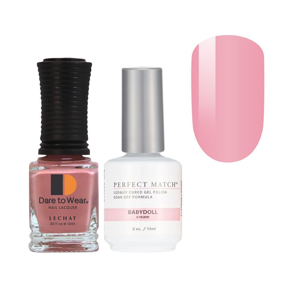 LECHAT Perfect Match Gel Polish, Baby Doll, 0.5 fluid_ounces (PMS213)