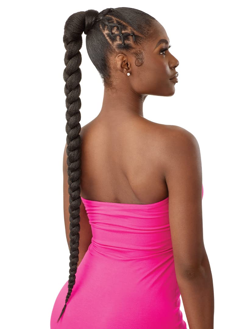 Outre Pretty Quick - Wrap Pony - Natural Braided Ponytail 32" (DR2T1B/350)