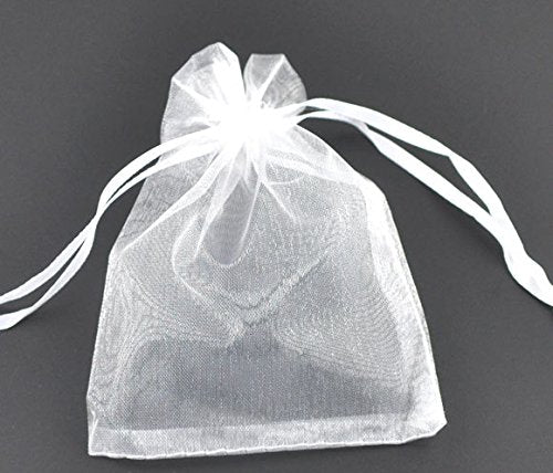 3 Pk Goat Milk & Shea Butter Soap in an Organza Bag - White Flower Fragrances (Jasmine) Beauty & Personal Care 1889 Beauty