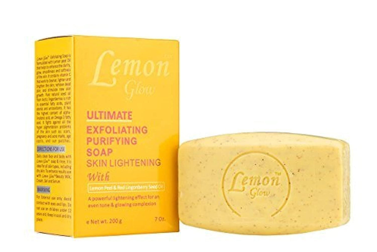 Lemon Glow Ultimate Exfoliating Purifying Soap Beauty & Personal Care LEMON GLOW
