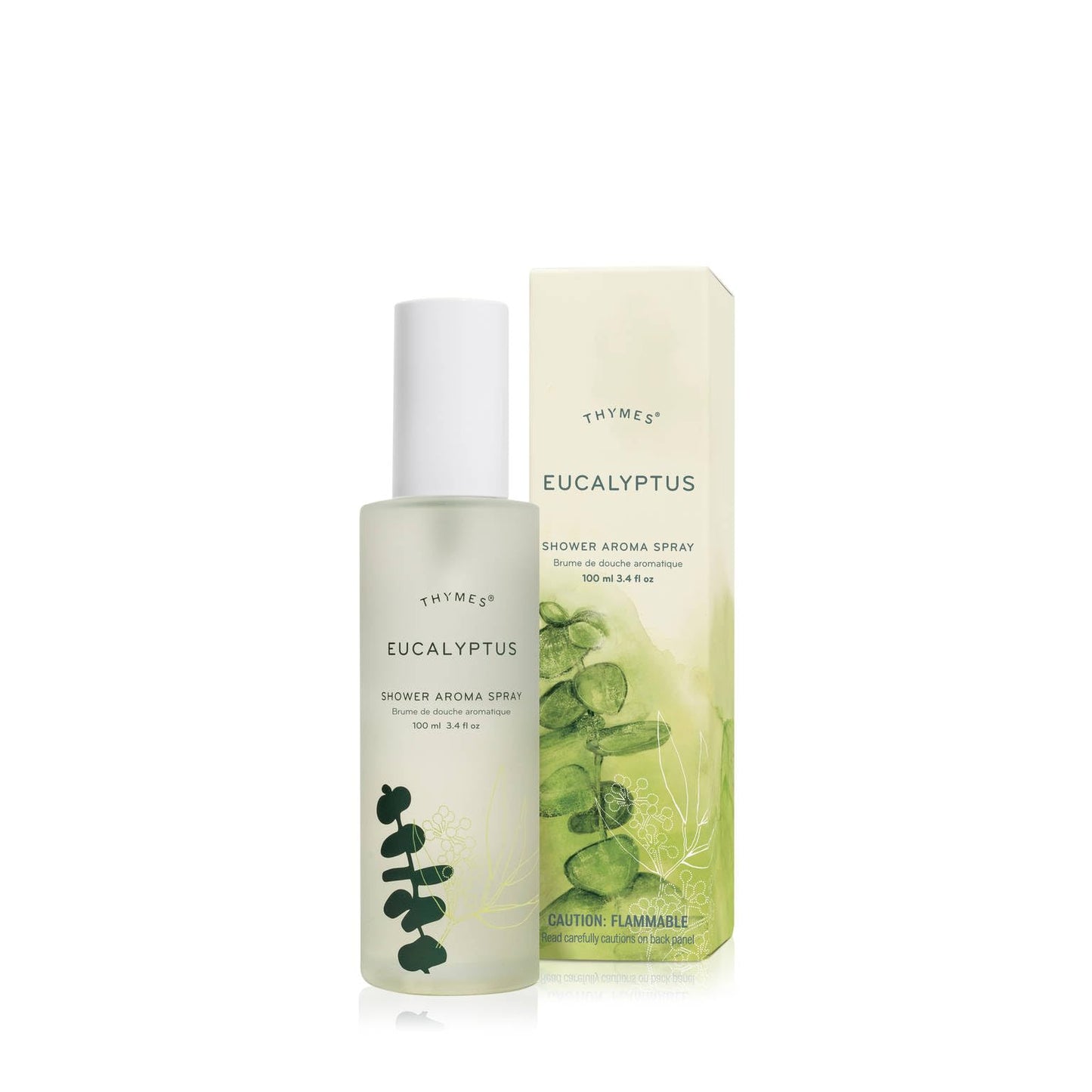 Thymes Daily Shower Spray for a Spa Like Experience - Home Essentials - Mist Scented with Eucalyptus Oil, Italian Lemon, Bergamot & Lemongrass Beauty and Personal Care Thymes