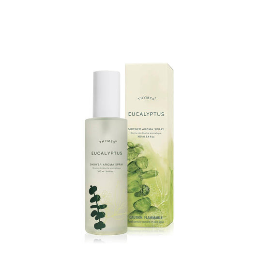 Thymes Daily Shower Spray for a Spa Like Experience - Home Essentials - Mist Scented with Eucalyptus Oil, Italian Lemon, Bergamot & Lemongrass Beauty and Personal Care Thymes