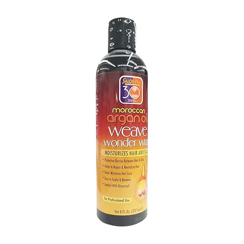Salon Pro 30 Sec Moroccan Argan Oil Weave Wonder Wrap Dark Beauty & Personal Care SalonPro