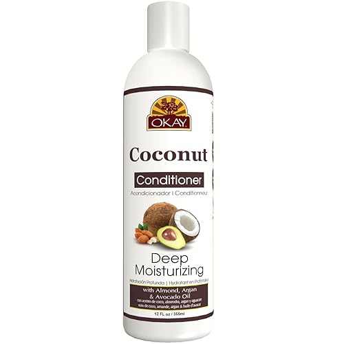 OKAY Coconut Deep Moisturizing Conditioner, 12 Fl Oz Beauty & Personal Care OKAY