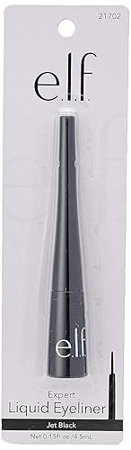 e.l.f. Expert Liquid Liner, Jet Black, 0.15 Fluid Ounce Beauty & Personal Care e.l.f.