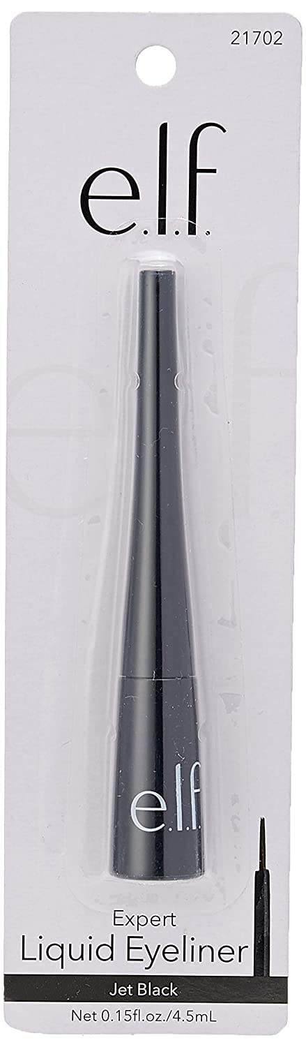 e.l.f. Expert Liquid Liner, Jet Black, 0.15 Fluid Ounce Beauty & Personal Care e.l.f.