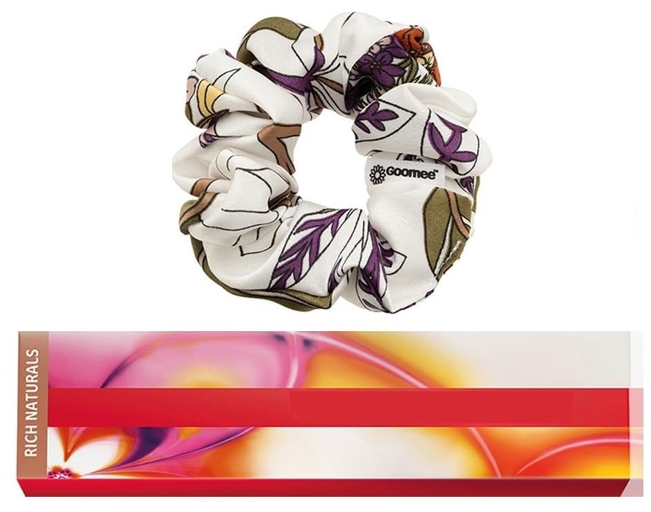 Color Touch 8/3 Light Blonde/Gold Demi-Permanent Color Touch Hair Color 2 Ounce and Goomee Scrunchie (Bundle) Beauty & Personal Care M Hair Designs