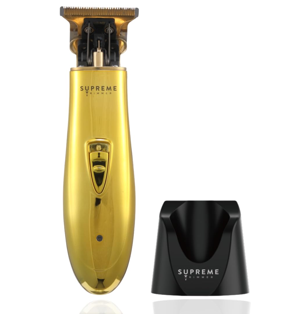 Supreme Trimmer Professional T Shaper - Cordless Hair & Beard Liner for Men - Low Noise, Precision Edger Clippers - Ideal for Sensitive Skin, Kids Beauty and Personal Care Supreme Trimmer