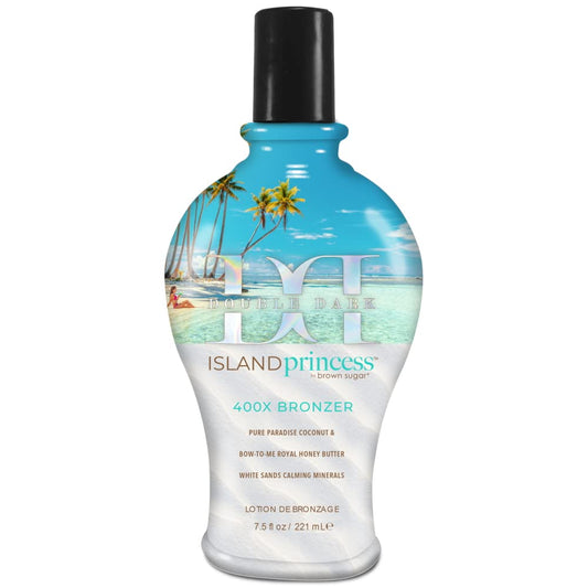 Double Dark Island Princess 400X Bronzer 7.5oz Beauty & Personal Care Brown Sugar