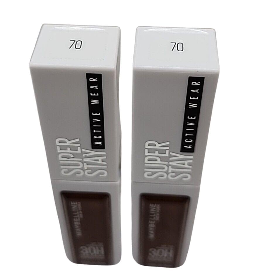 Pack of 2 Maybelline New York Up to 30H Concealer, 70