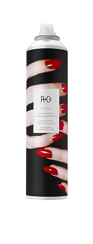 R+Co Vicious Strong Hold Flexible Hairspray | Strong Hold + No Crunch + No Flaking | Vegan + Cruelty-Free | 9 Oz Beauty & Personal Care R+Co