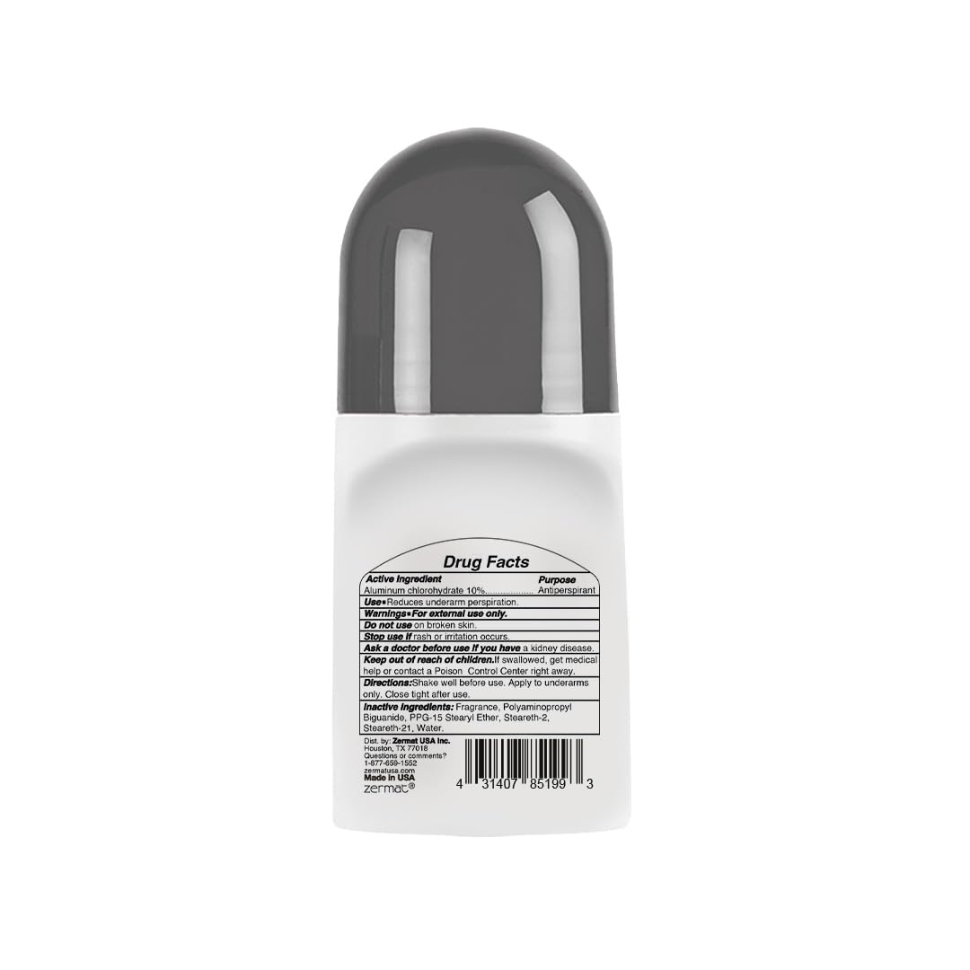 Zermat Zentimento Porto, Roll-On Deodorant, 24 h Antiperspirant, 2.5 Oz. Beauty and Personal Care Zermat