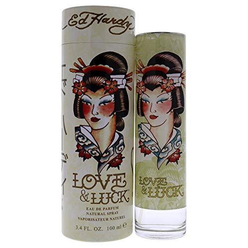 Christian Audigier Ed Hardy Love & Luck for Women 3.4 oz Eau de Parfum Spray Beauty & Personal Care ED HARDY