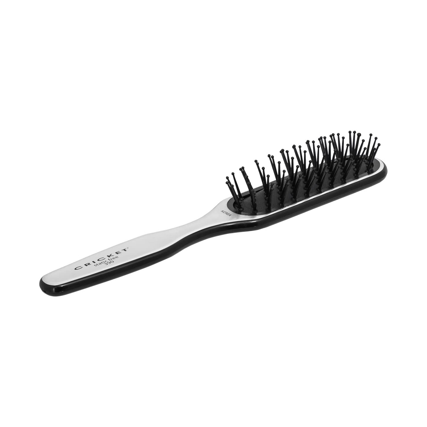 Cricket Visage 390 Sculpting Hair Brush - Anti-Static Nylon Bristles, Ultra-Soft Cushion Pad, Aluminum Finished Handle, Ideal for Styling Beauty & Personal Care Cricket