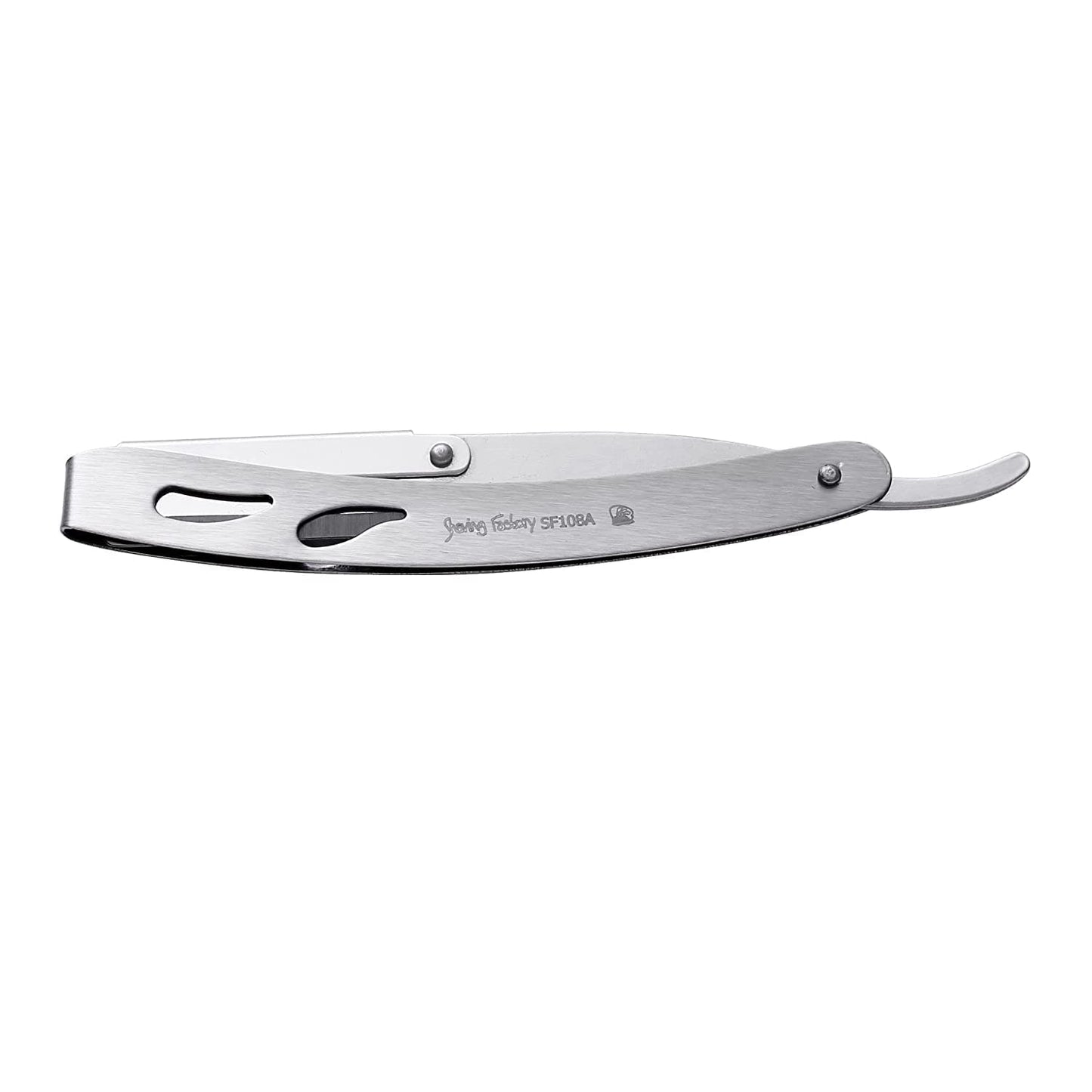 The Shave Factory Straight Edge Razor Kit - with Single Stainless Steel razors (Matte + American Razor) Beauty and Personal Care the shave factory