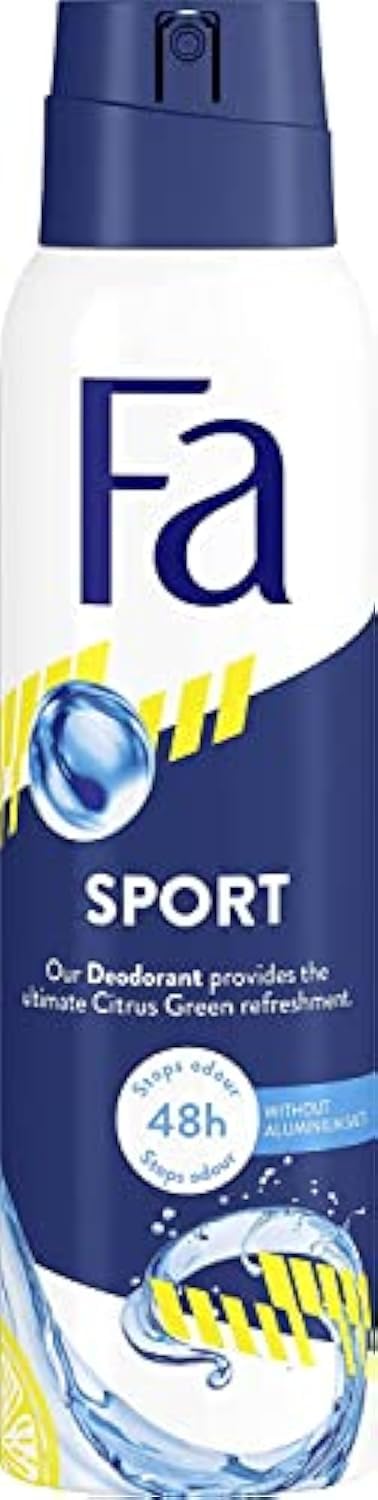 FA Deodorant 5 Ounce Spray Sport 48 Hour (Blue) (150ml) Beauty and Personal Care Fa