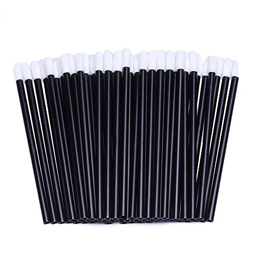 200 Pieces Disposable Lip Wands, Lip Brushes, Lipstick & Gloss Applicators Lint Free Makeup Applicator Brush Beauty Tool Beauty & Personal Care BTYMS