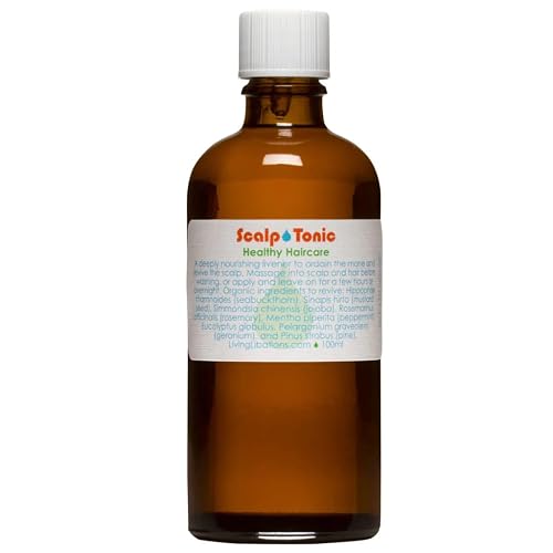 Living Libations - Organic Hair & Scalp Tonic | Natural, Wildcrafted Clean Beauty (3.38 fl oz | 100 ml) Beauty & Personal Care LIVING LIBATIONS