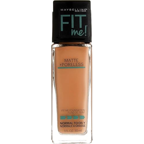 Myb Fitme 310 Mp Fndtn Sn Size 1z Maybelline Fit Me Matte+poreless Foundation Sun Seige 310 1 Fl Oz Beauty & Personal Care MAYBELLINE