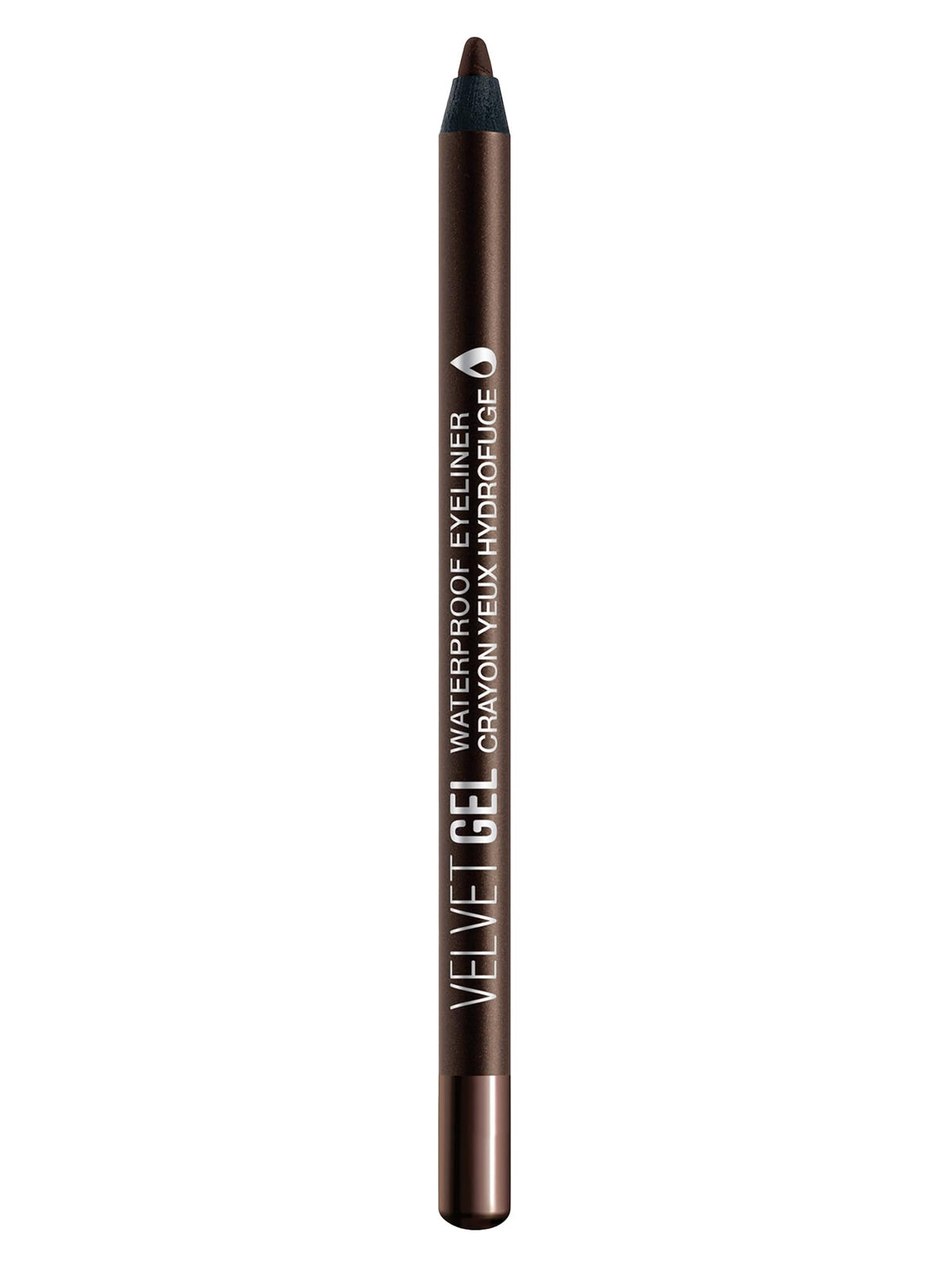 Marcelle Velvet Gel Waterproof Eyeliner, Dark Chocolate, Gel-Based Eye Pencil, Long-Lasting, Smudge-Proof, Fragrance-Free, Hypoallergenic,