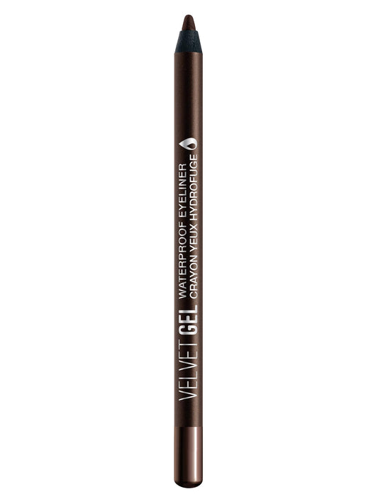 Marcelle Velvet Gel Waterproof Eyeliner, Dark Chocolate, Gel-Based Eye Pencil, Long-Lasting, Smudge-Proof, Fragrance-Free, Hypoallergenic,