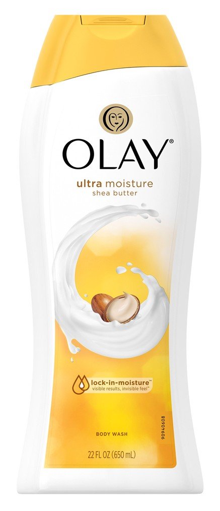 Olay Body Wash Ultra Moisture Shea Butter 22 Ounce (650ml) (6 Pack) Beauty & Personal Care Olay