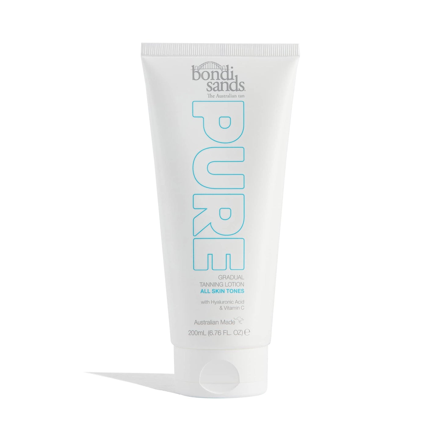 Bondi Sands PURE Gradual Tanning Lotion | Hydrates with Hyaluronic Acid for a Glowing Tan, Fragrance Free, Cruelty Free, Vegan | 6.76 Oz/200 mL Beauty & Personal Care Bondi Sands