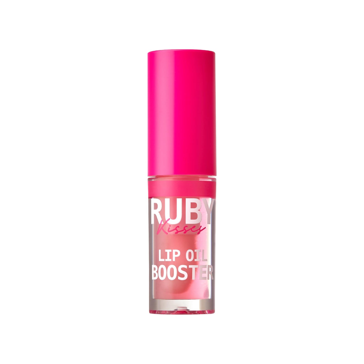 Ruby Kisses Lip Oil Booster, Hydrating Lip Gloss with Nourishing Natural Oil Blend, Jumbo Wand for Easy Application, Non-Sticky Formula (Soft Pink) Beauty & Personal Care Ruby Kisses
