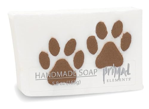 Primal Elements Bar Soap in Shrinkwrap, Paw Prints, 5.8 Ounce Beauty & Personal Care Primal Elements