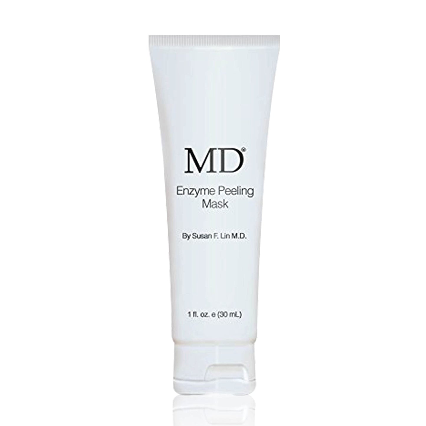 MD Enzyme Peeling Mask for Sensitive Skin - Gentle Exfoliating Gel with Papaya & Pineapple Enzymes - Professional Brightening Peel-Off Mask for Clear Beauty & Personal Care MD