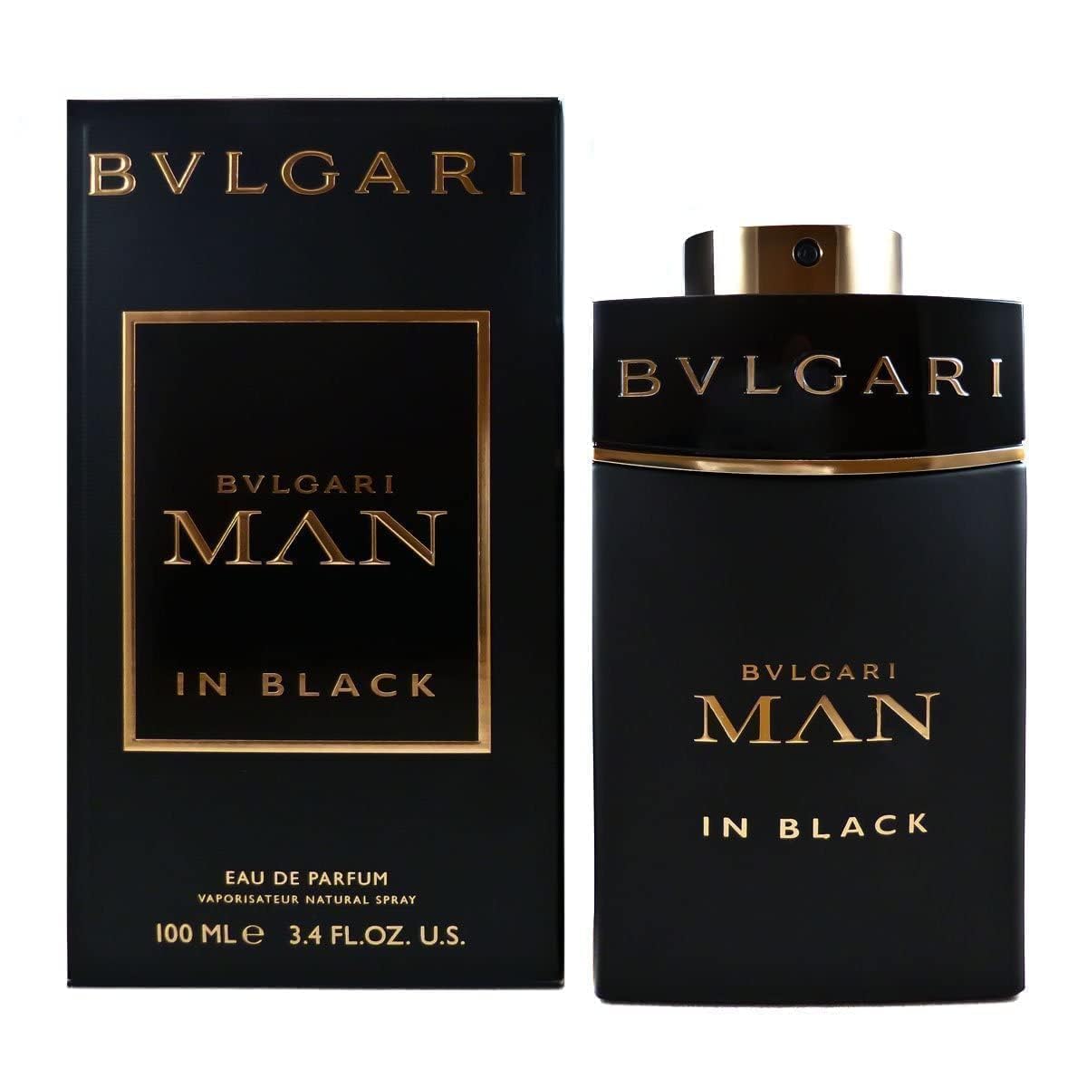 Bvlgari Man In Black Eau De Parfum Spray 3.4oz Beauty & Personal Care BVLGARI