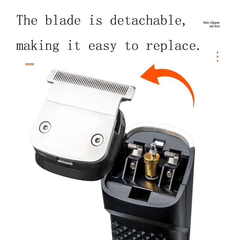 GLESVOWIO Professional Hair Clippers for Men Cordless & Corded - Barber Rechargeable for Cutting Beard and Body Grooming Kit for Household 9000RPM 4 Beauty and Personal Care GLESVOWIO