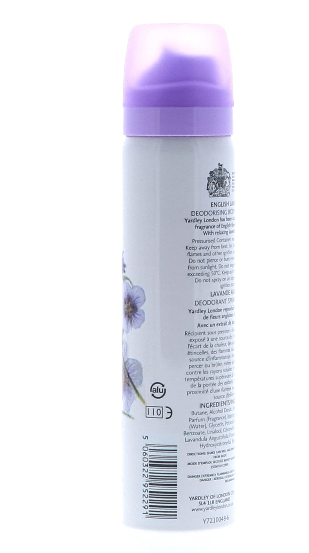YARDLEY by Yardley for WOMEN: ENGLISH LAVENDER BODY SPRAY 2.6 OZ Beauty & Personal Care Yardley