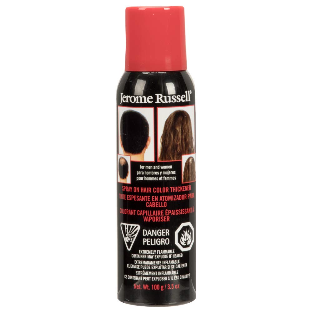JEROME RUSSELL Hair Color Thickener - Jet Black Beauty & Personal Care Jerome Russell