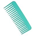 NuAngela Wide Tooth Hair Comb No Static, Detangling Styling Comb For Thick Long Curly Hair, No Handle Round Teeth, Reduce Hair Loss&Breakages, Shower Beauty & Personal Care NuAngela