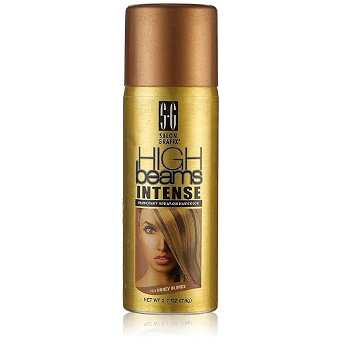 High Beams Intense Temporary Spray On Hair Color, Honey Blonde, 2.7 Oz. Beauty & Personal Care High Beams