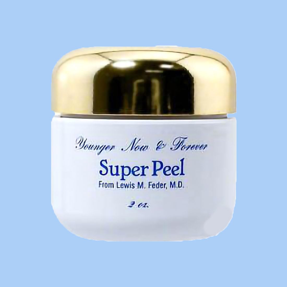 Dr. Feder's SuperPeel Exfoliating Facial Scrub - 2 oz by BioLogic Solutions - Micro-Crystal & Enzyme Blend for Pore Cleansing, Dead Skin Removal Beauty & Personal Care Biologic Solutions