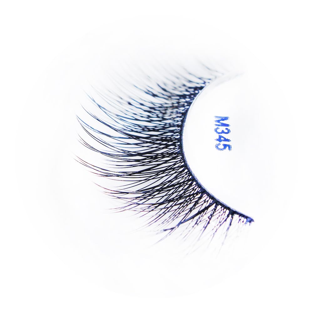 "4 Pairs" of Miss 3D Volume Tapered False Eyelash Extension M345 Beauty & Personal Care Miss Lash