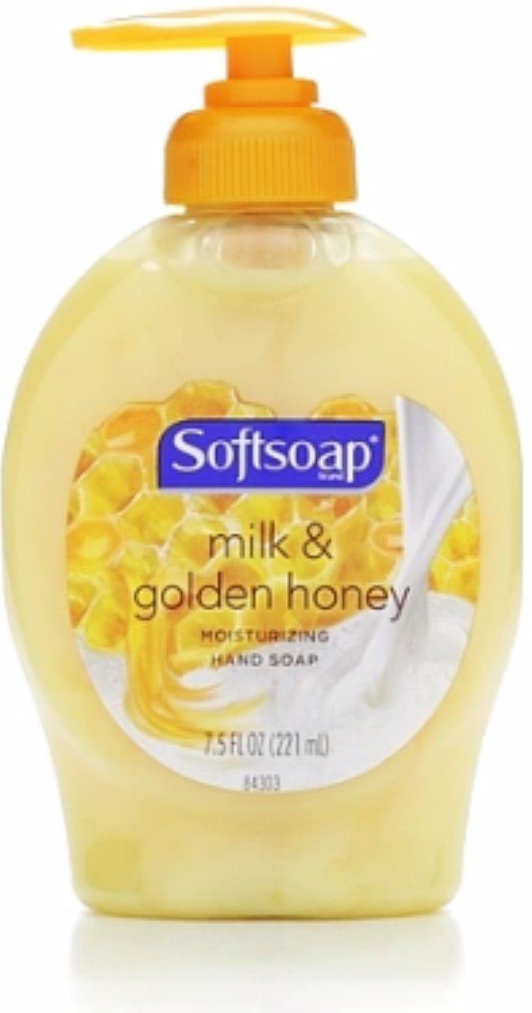 Softsoap Moisturizing Hand Soap, Milk & Golden Honey 7.5 oz (Pack of 7) Beauty & Personal Care Softsoap